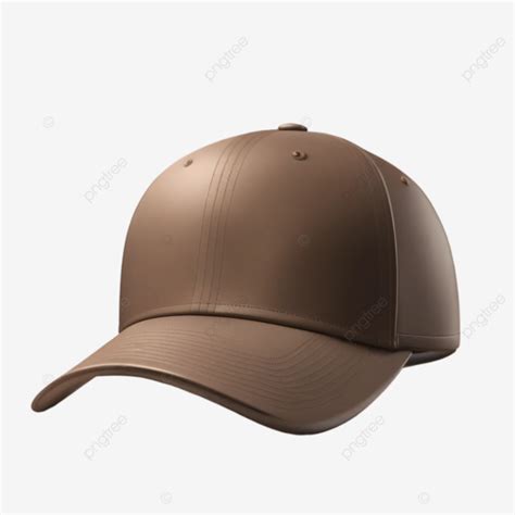 brown baseball cap mockup png vector psd  clipart