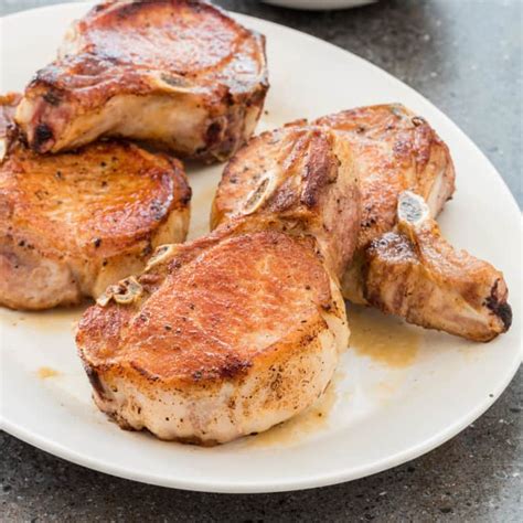 how to cook thick pork chops