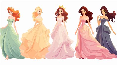 premium vector  characters   princess