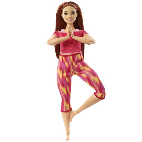 Amazon.com: Barbie Made to Move Doll, Curvy, with 22 Flexible Joints