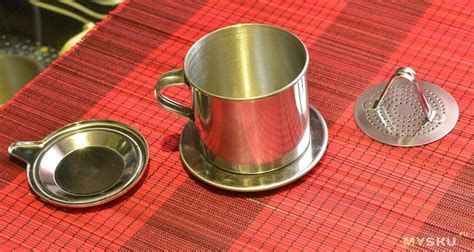 Вьетнамская капельная кофе-заварка - Coffee filter LC1.