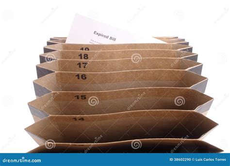 numerical order stock photo image  storage organizer