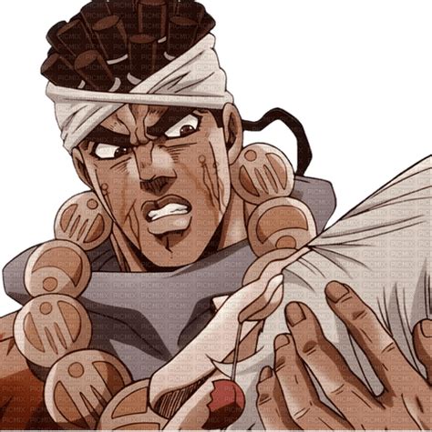 avdol and polnareff, jjba , jojo , manga - Free PNG - PicMix