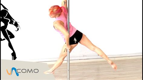 Movimientos básicos de Pole Dance - Pole sport - YouTube