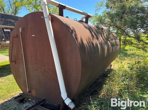 4000-Gallon Steel Water Tank BigIron Auctions