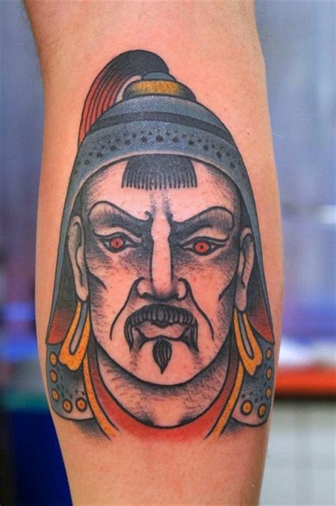 dane mancini inkamatic genghis khan tattoo traditional trieste ...