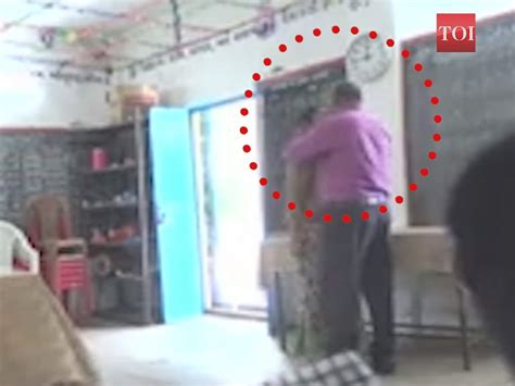 Caught on cam: Teachers kissing inside Gujarat classroom | City - Times 