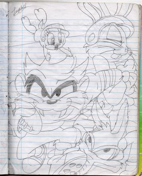 Looney Tunes Playing football by CrazyCakesune on deviantART