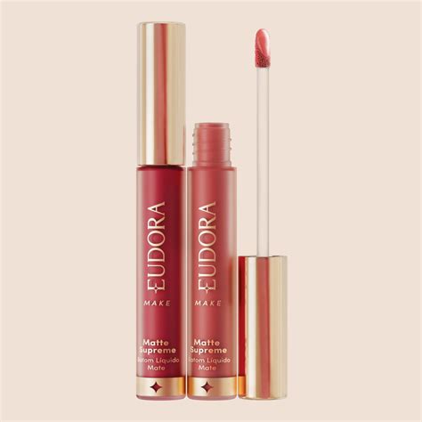 Conheça e prove todos os tons do batom Eudora Matte Supreme | Eudora