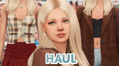 maxis match cc finds  sims  custom content haul cc list