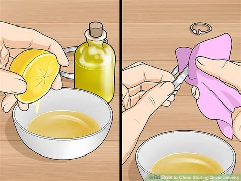 how to clean sterling silver earrings at home