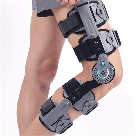 Orthomen Hinged ROM Post OP Knee Brace Immobilizer Leg Braces Support