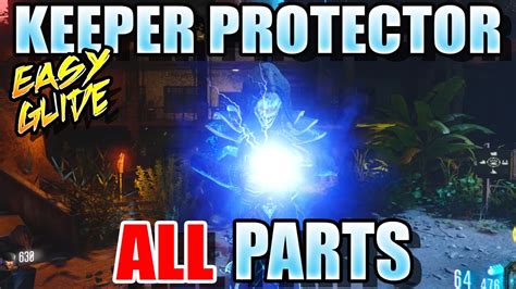REVELATIONS "KEEPER PROTECTOR" GUIDE! ALL PARTS ALL LOCATIONS (BO3