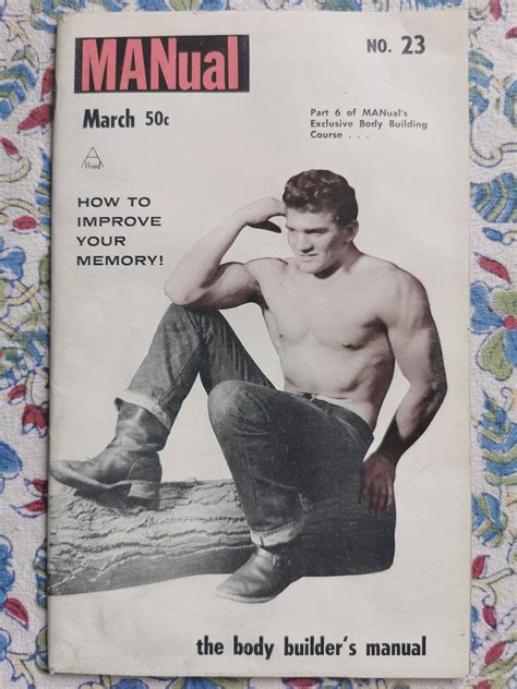 Manual Magazine No. 23 March 1961 USA Gay Interest Muscle Bodybuilding