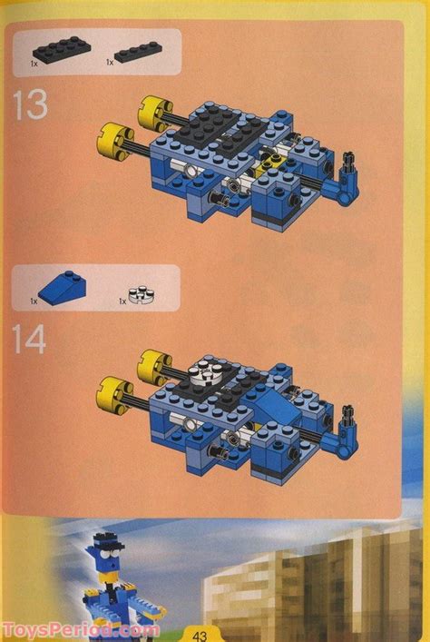 LEGO 4090 Motion Madness Instructions and Parts List