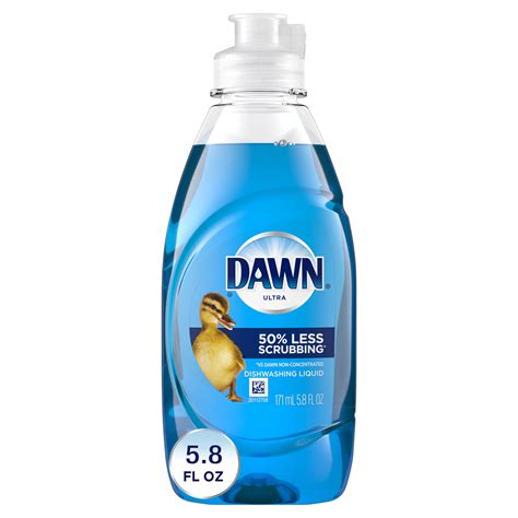 Dawn Ultra Dish Soap, Original Dishwashing Liquid, 50 Percent Less