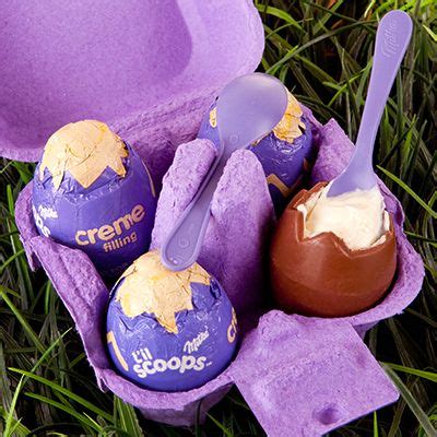 Milka cream-filled chocolate eggs...lecker! | milkage and kindage ...