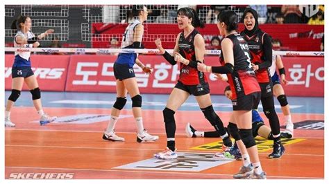 hasil liga voli korea putri megawati  day red sparks kalah