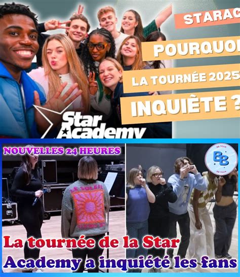 Le secret derrière l’indignation : pourquoi la tournée Star Academy