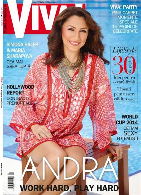 Revista VIVA! Romania ~~ Poza Coperta: Andra ~~ Iulie 2014 (blogul cu ...