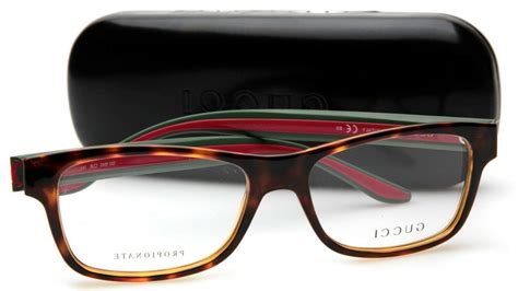 GUCCI GG 1046 CUK Tortoise EYEGLASSES 52-16-145 B35mm