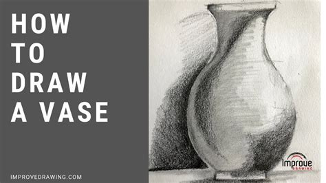 How to Draw a Vase - YouTube
