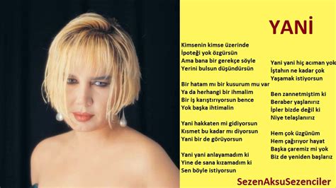 Sezen Aksu'nun Başka Sanatçılar İçin Bestelediği 30 Şarkının Kendi ...