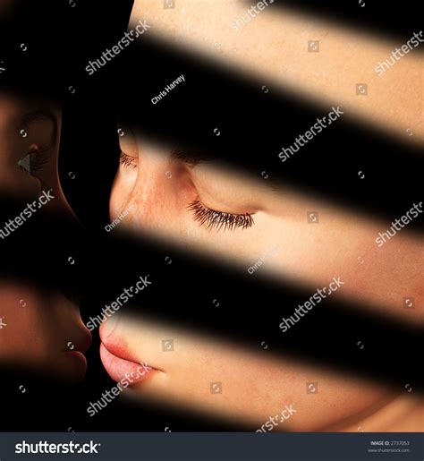 Image 2 Women Having Sexy Kiss Stock Illustration 2737053 | Shutterstock