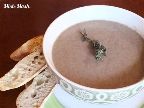 Гъбена крем супа | Mushroom cream soup, Cream soup, Food