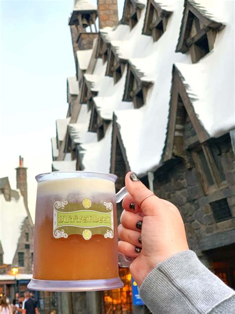 Butterbeer at Wizarding World of Harry Potter Universal Studios