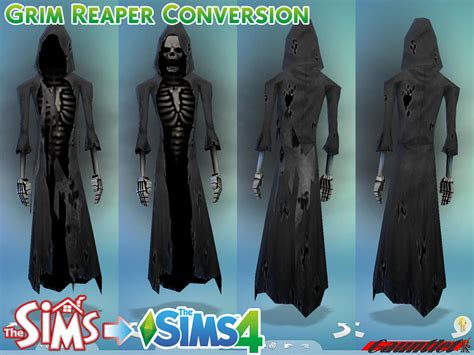 Sims1 to Sims4 Grim Reaper Conversion by Gauntlet101010 on DeviantArt