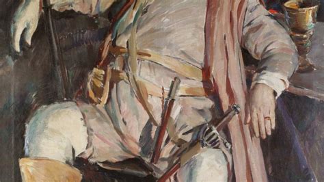 Кръстьо Сарафов в ролята на Фалстаф, 1930 г., маслени бои, платно, 151 ...