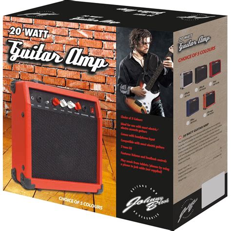 Johnny Brook 20W Guitar Amplifier - Red | eBay UK
