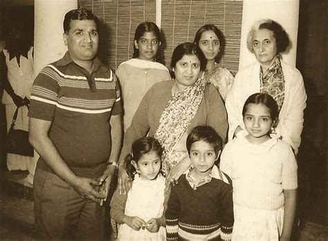 Indira Gandhi Family