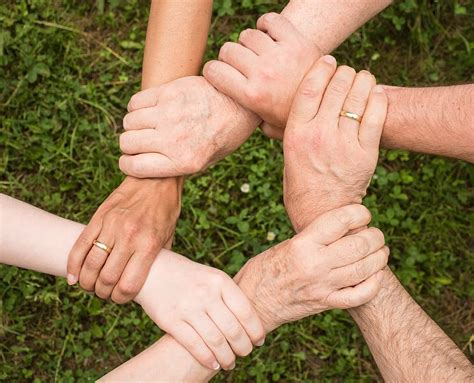 HD wallpaper: person holding hand each other, team spirit, cohesion ...