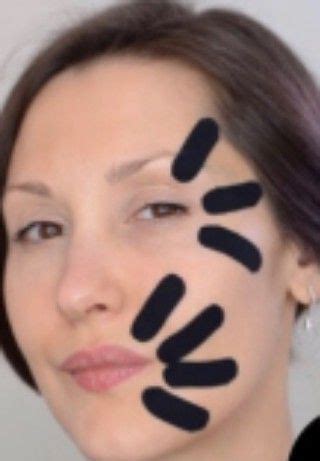 Гусиные лапки и носогубная складка | Facial patches, Face yoga, Facial ...
