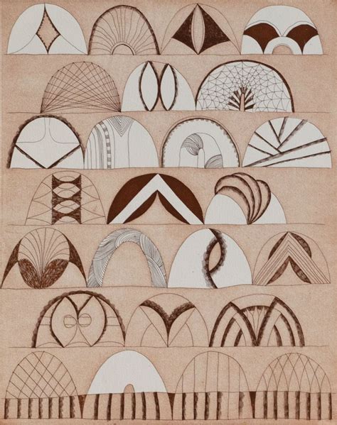 geometric curves art  paper