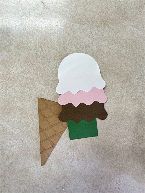 Ice Cream Gift Card Holder, Ice Cream Card, Birthday Money Holder, Holiday Gift Holder, With ...