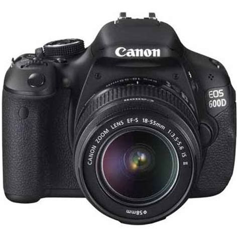 Купить цифровой зеркальный фотоаппарат Canon EOS 600D Kit 18-55 IS II ...