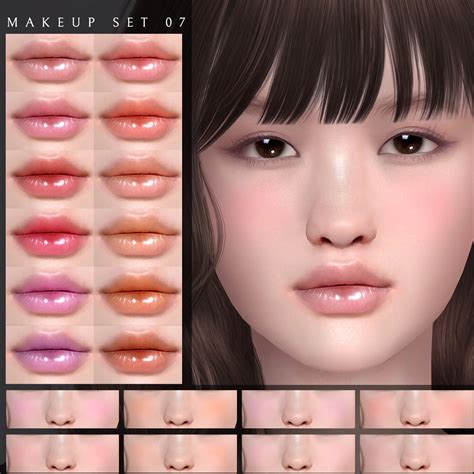 makeup set   sims  create  sim curseforge