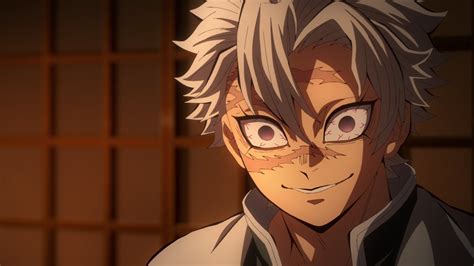 sanemi shinazugawa hd wallpaper demon slayer kimetsu  yaiba anime