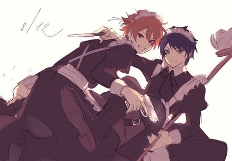 エスデュの日だ〜〜！って欲望のままに描いたら酷いのできた ※女装 | Anime bilder, Anime, Zeichnungen