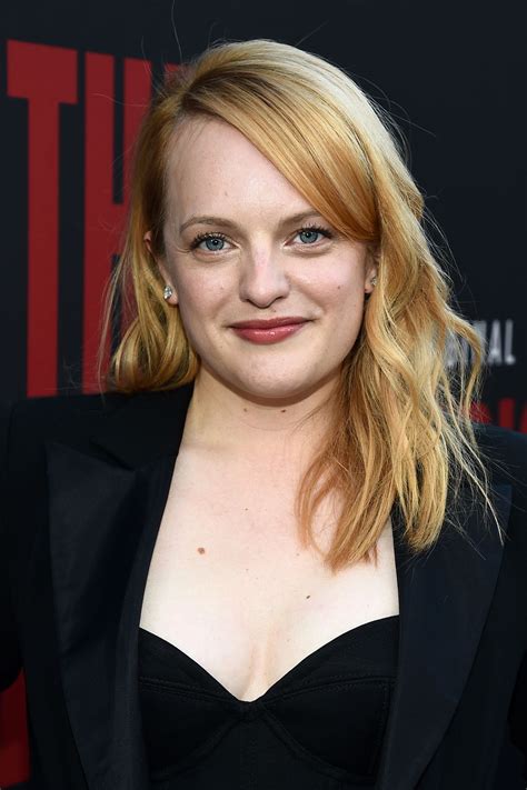 ELIZABETH MOSS at The Handmaid’s Tale Hulu Finale in Los Angeles 07/09