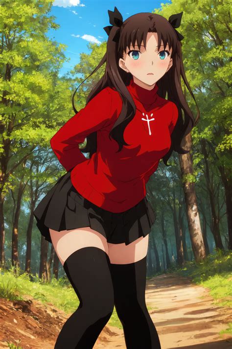Rin Tohsaka by minusleto on DeviantArt