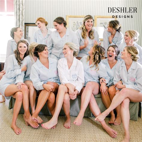 Bridal Party Pajamas, Group of Matching Pajamas, Bridesmaid Pajamas ...