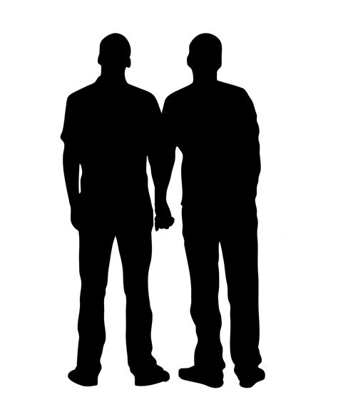 Gay Couple Holding Hands Free Stock Photo - Public Domain Pictures