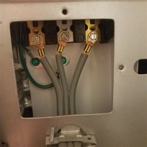 how to connect 4 prong dryer cord