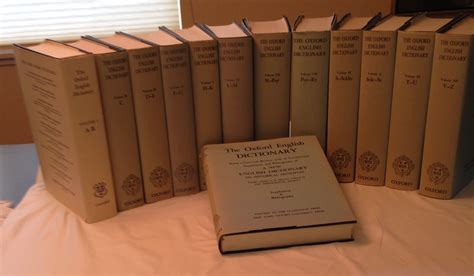 The Oxford English Dictionary Complete Set of 12 Volumes + 1 Supplement ...