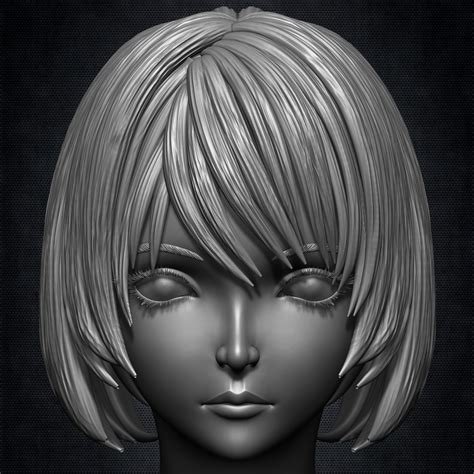 Female Anime 3D Anatomy model Vol 02 - ZBrushCentral