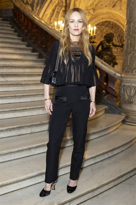 Photo : L'actrice française a assisté au défilé Haute-Couture automne